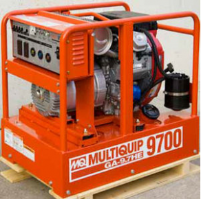 Not specified generator set / fuel - max. 9 700 W | GA97HEA