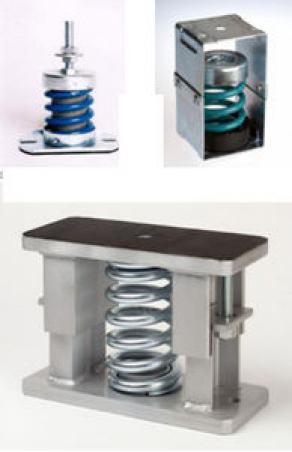 Spring damper anti-vibration mount - ELASTOPLOTS®