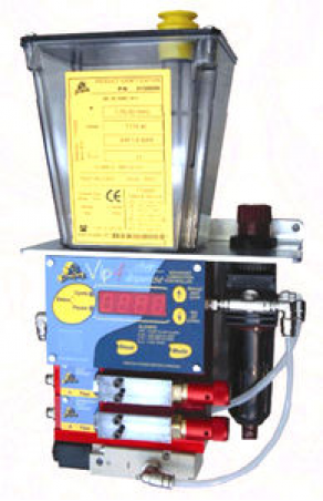Central lubrication system / air/oil - 4 - 8 bar, 1 L | VIP4Chain