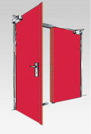 Fireproof  door / acoustic - 1 200 x 1 500 - 2 050 x 2 550 mm | F212S36