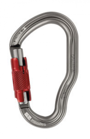 Locking carabiner / steel / aluminium - 8 - 25 kN | VERTIGO TWIST-LOCK