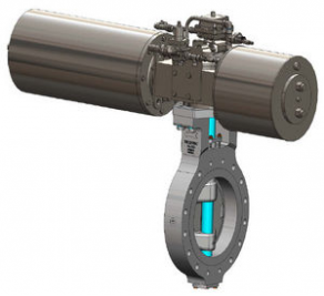 Triple-offset butterfly valve - TRICENTRIC®