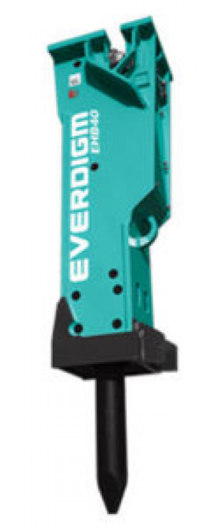 Hydraulic breaker / low-noise / for heavy-duty loaders - EHB40