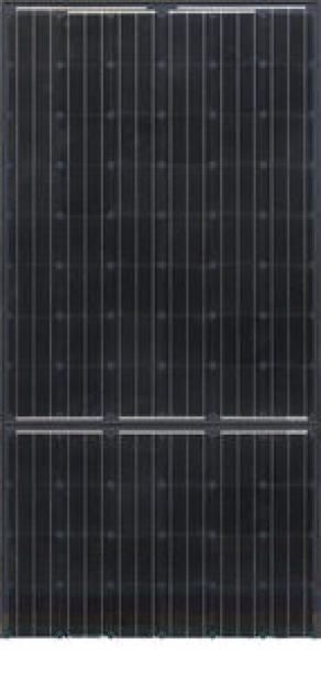 Monocrystalline photovoltaic module / black - max. 1 000 V, 139 - 215 W | HSL 48 Mono Black