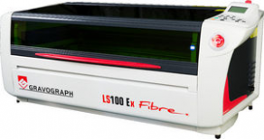 Laser marking machine / pulsed fiber / engraving / compact - 610 x 305 mm, 20 W | LS100Ex FIBRE