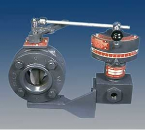 Control butterfly valve / for burner - MICRO-RATIO®