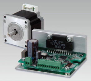 Two-phase stepper electric motor / with integrated controller - 24 - 36 VDC, 1.8° | F2