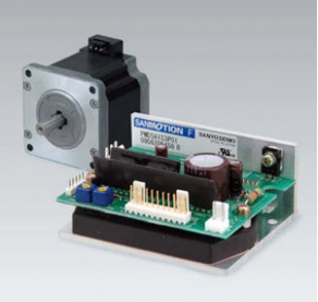 Three-phase stepper electric motor / with integrated controller - SANMOTION F3 Series