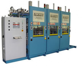 Particle foam molding machine for expanded polystyrene and polypropylène (EPS, EPP) with insert -  TVP series