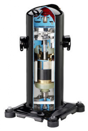 Scroll refrigeration compressor / hermetic - 2 - 5 HP