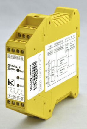 Control unit for redundant safety switch, deadman handle - SIDENT