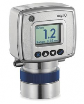 Oxygen gas transmitter / compact / in-line / with display - oxy.IQ