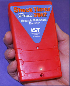 Shock recorder / reusable / triaxial - STP3Dv2