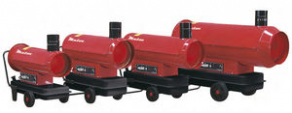 Mobile hot air generator / fuel-oil / with chimney - G-STAR COMFORT EC