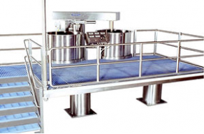 Planetary mixer / for the food industry
