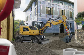 Rubber-tired excavator - 25 600 - 28 000 lb | A 910 Compact Litronic 