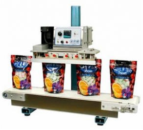 Continuous heat sealer / vertical / rotary / sachet  - max. 35 ft/min | TCBSDM-3/8