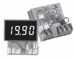 Subminiature ammeter / digital / DC - 0 - 0.00019 A | DCA-20PC-1-DC1-RL-C