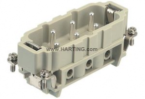 Rectangular connector / high-current - 35 A, 400 - 690 V | Han® HsB series 