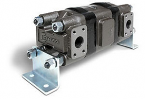 Gear flow divider - 17.28 - 125.63 cm³/rev, max. 320 bar | MAGNUM HDD series