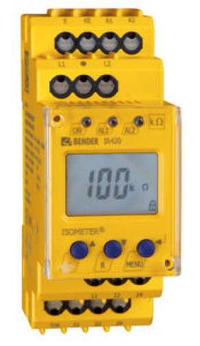 Insulation monitor - 250 V, 1 - 200 k&#x003A9; | ISOMETER® IR420 series 