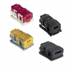 Wire-to-wire connector / rectangular / insulation-displacement / hermaphroditic - 1.1 - 2.54 mm | 381 series