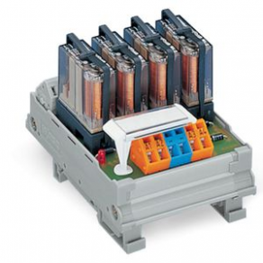 DIN rail-mounted relay interface module - 0.08 - 2.5 mm² | 287 - 288 series 