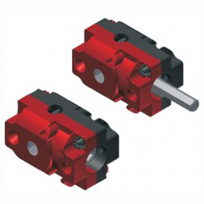 Right-angle bevel gearbox - i = 1:1 / 1:2, max. 6 Nm | Model 3045