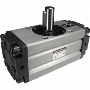 Pneumatic actuator / rotary / rack-and-pinion - ø 30 - 100 mm, 90° - 190° | NC(D)RA series