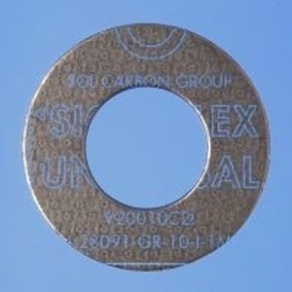 Graphite seal / aramid / composite - max. 100 bar, -250 °C ... +550 °C | SIGRAFLEX®