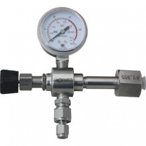Sampling valve / gas / stainless steel / compact - max.15MPa
