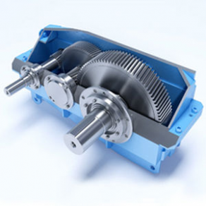 Spur pinion gear reducer - 20 - 5000 kW | KG, KD series