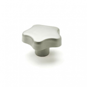 Star knob / stainless steel - GN 5334.4
