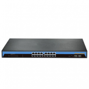 Managed Ethernet switch / industrial / PoE / Ethernet - 18 port | ES5018-16POE-150W-P