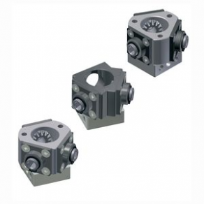Angle gearbox - i = 1:1, max. 3 Nm, 90 / 120 / 135° | Model 3014
