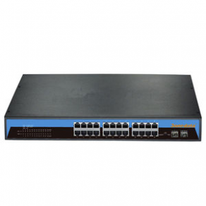 PoE Ethernet switch / unmanaged / industrial / managed - 18 port | ES5026-24POE-300W-P
