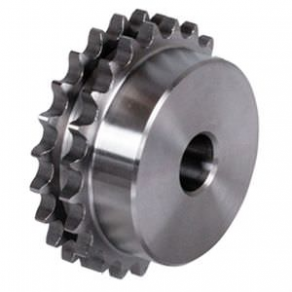 Steel sprocket wheel / double - ZRS series