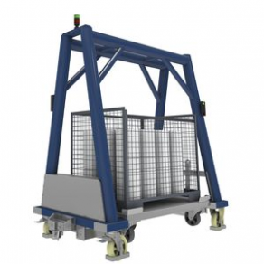 Pallet box cart - 2 150 x 1 020 x 2 120 mm, max. 1 000 kg | TP1.E