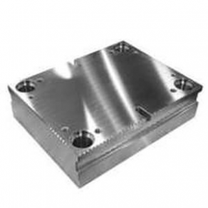 Machined steel plate for mold and tool: drilled - K3621