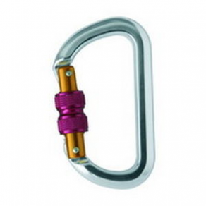 Locking carabiner / asymmetrical - AZ 012T