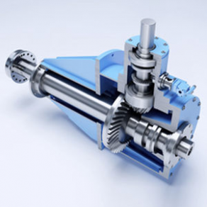 Bevel gear reducer / for hydraulic Kaplan bulb turbine - 100 - 2500 kW, 750 rpm | TKF series