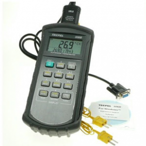 Digital thermometer / portable / dual-channel - max. 1767 °C, RS 232 | DTM-506B  
