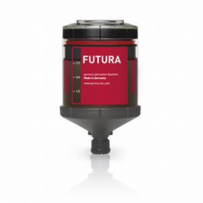 Single-point lubricator / electrochemical / automatic / variable-flow - perma FUTURA