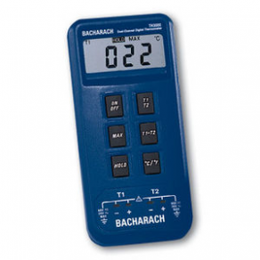 Digital thermometer / portable / dual-channel - -50 °C ... +1 999 °C | TH3000
