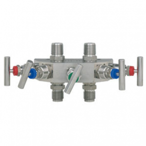 5-valve manifold / for gas / for liquids / for differential pressure measurement device - 910.25
