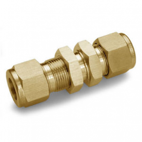 Brass fitting / bulkhead - 1/8&#x02033; | 774HLB1/8
