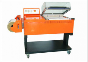 Bell type packaging machine / with heat shrink film / semi-automatic - max. 600 x 500 mm, max. 17 p/min | W12-L ECONOMY