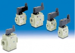 3-way solenoid valve / pneumatic / air - AV series