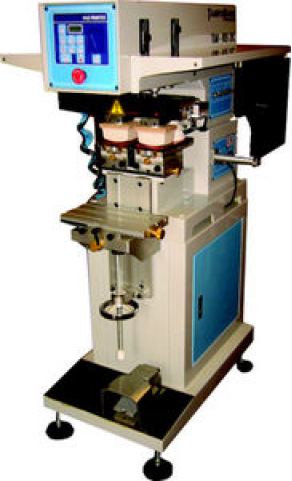 Pad printing machine with closed ink cup - max. 1 200 c/h | TM 85-2C