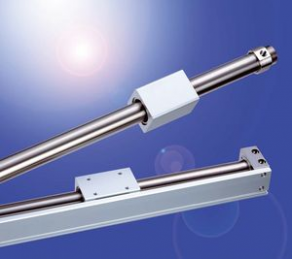 Pneumatic cylinder / rodless / magnetically-coupled - max. 1 000 mm | CY series